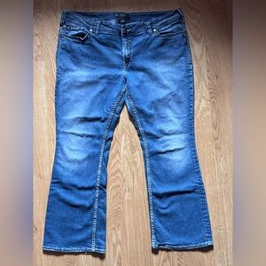 Silver Suki Surplus Jeans Size 22